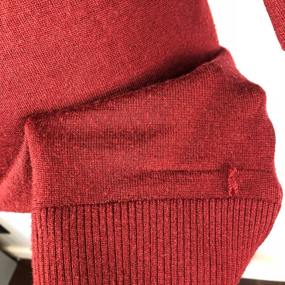 Club Monaco red sheet top tunic size Xs - Picture 4 of 8